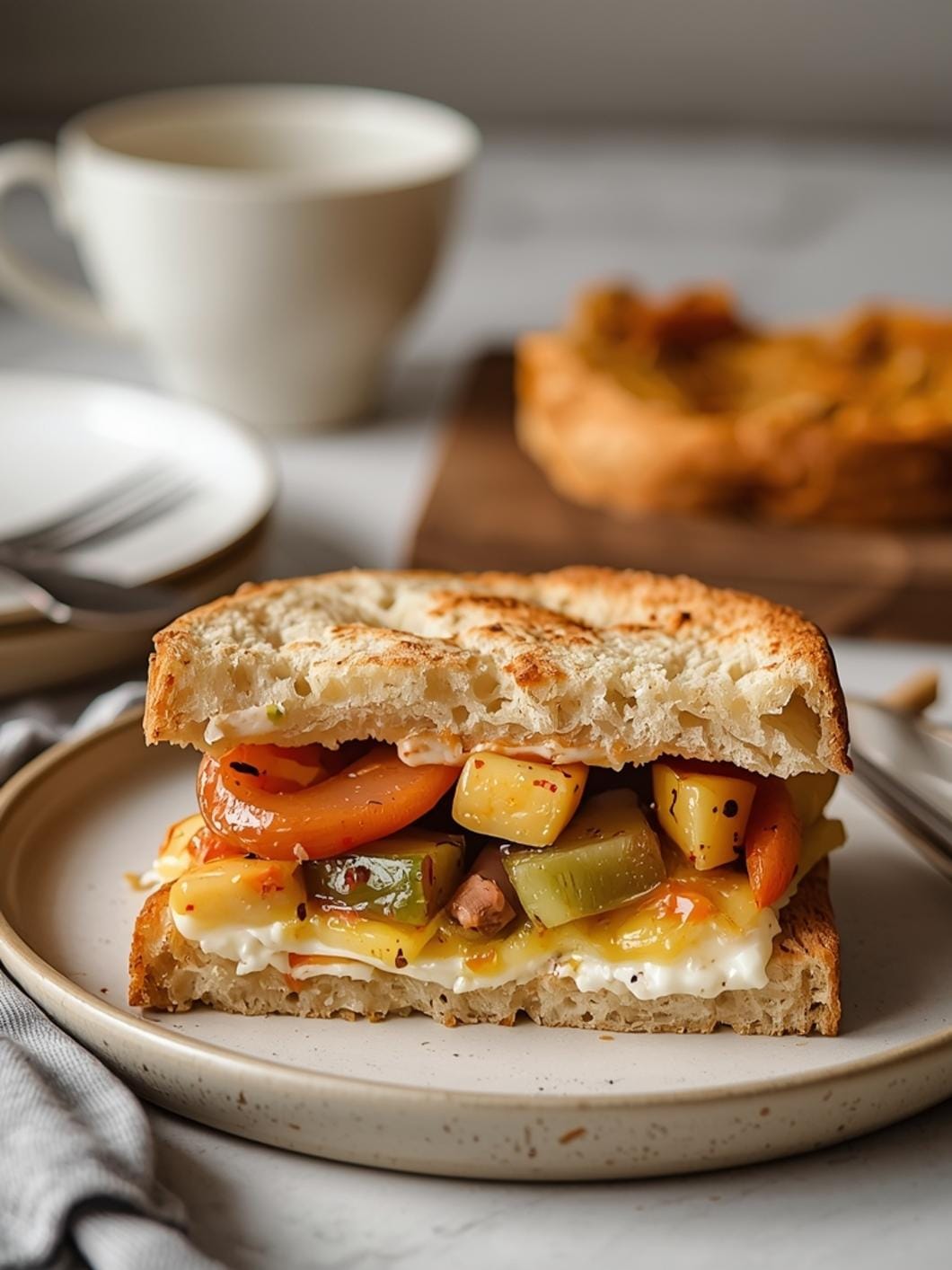 Yogurt Sourdough Sandwich Loaf for Easy Mornings