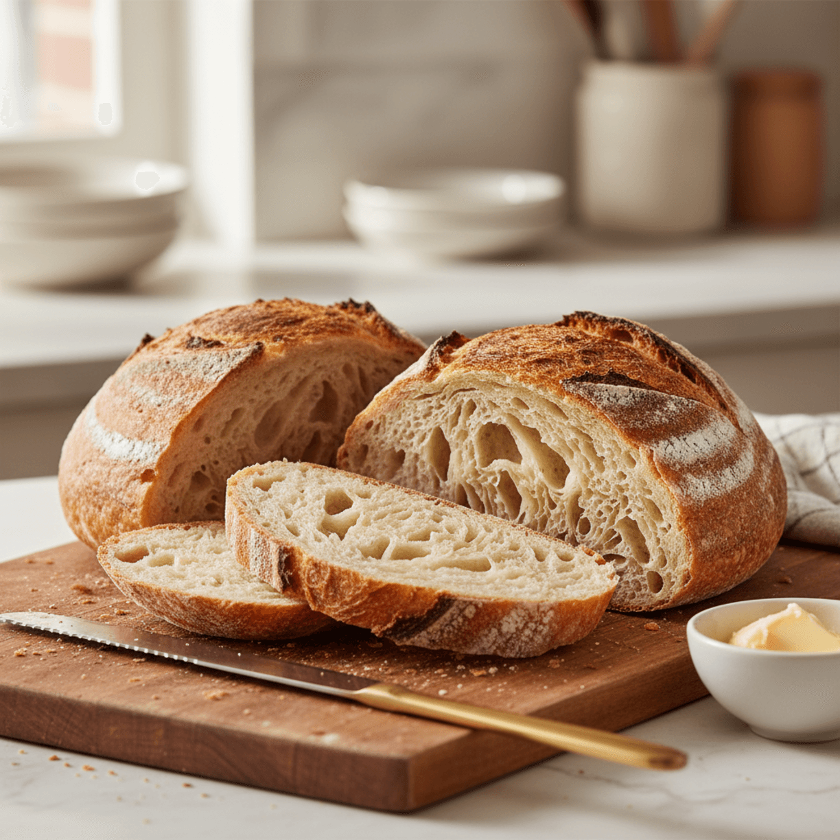 Beginner Sourdough Recipe: Small Batch Sourdough Bread (Easy Sourdough)