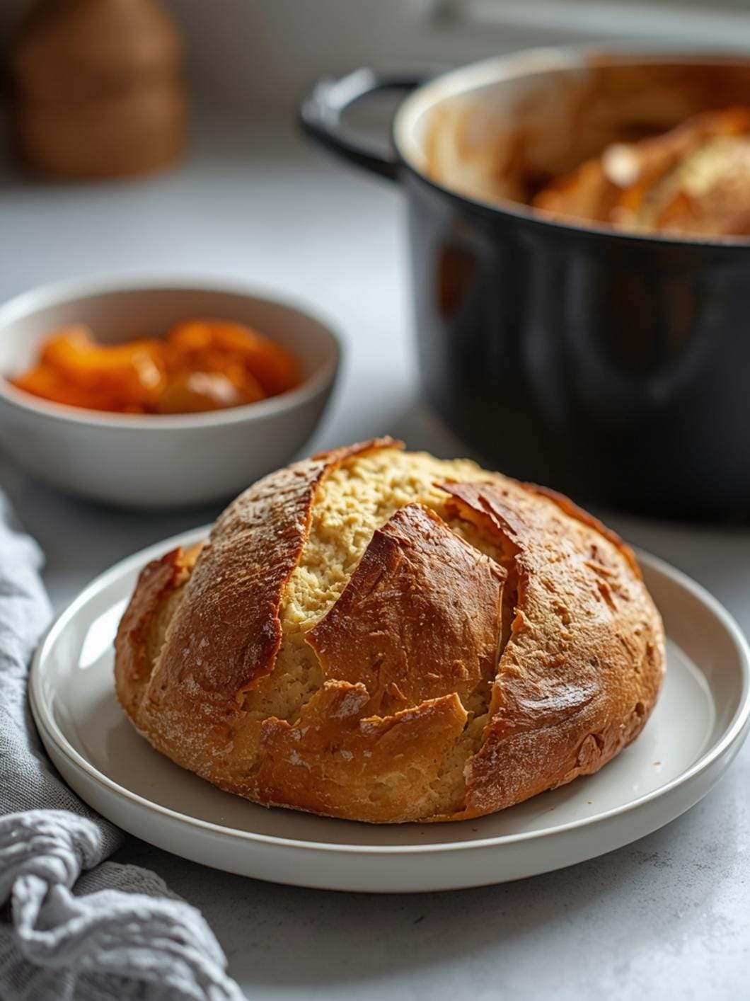 Crispy Sourdough Bread (Dutch Oven Recipe)