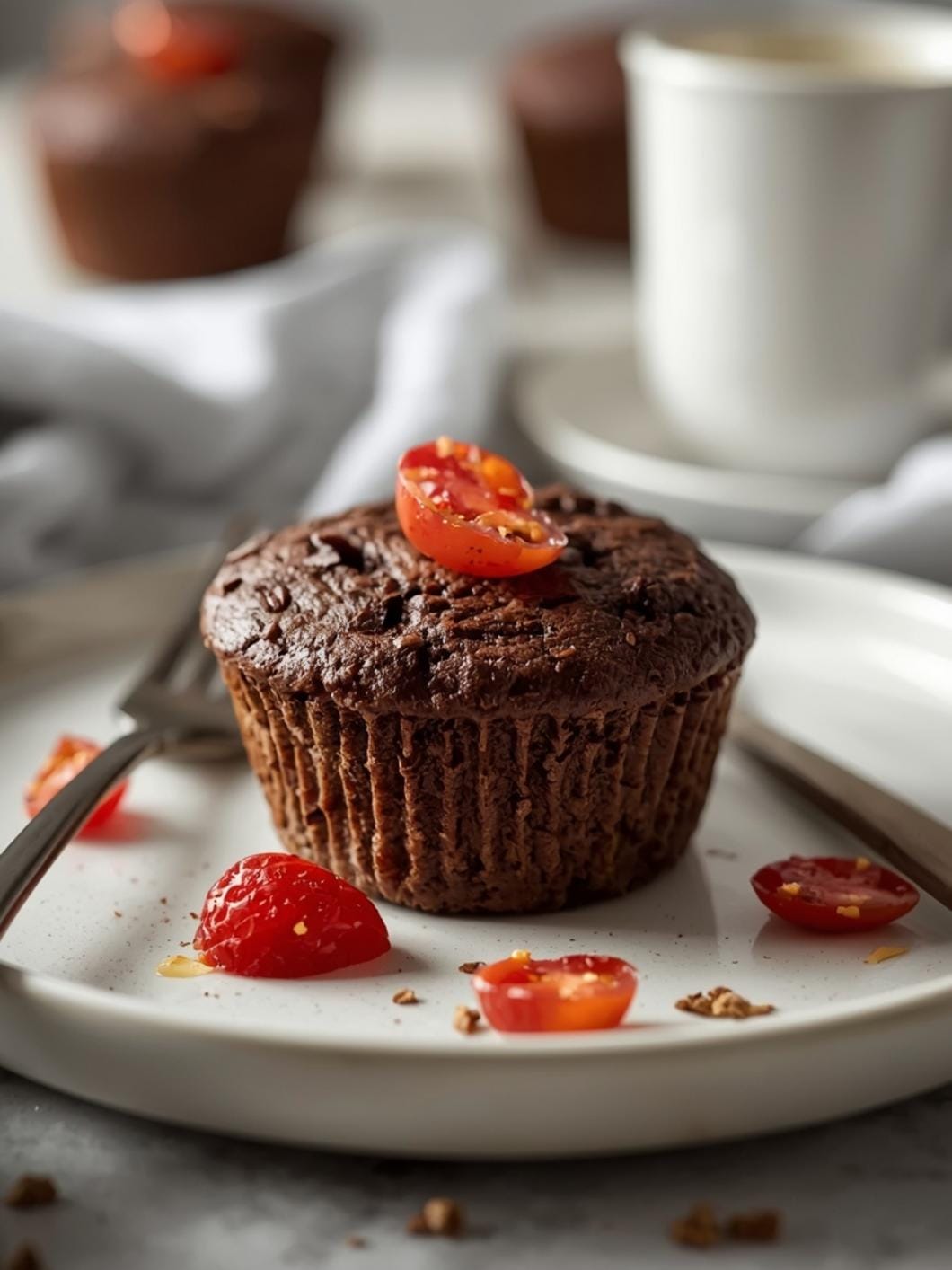 Easy Chocolate Sourdough Muffins for a Quick Breakfast