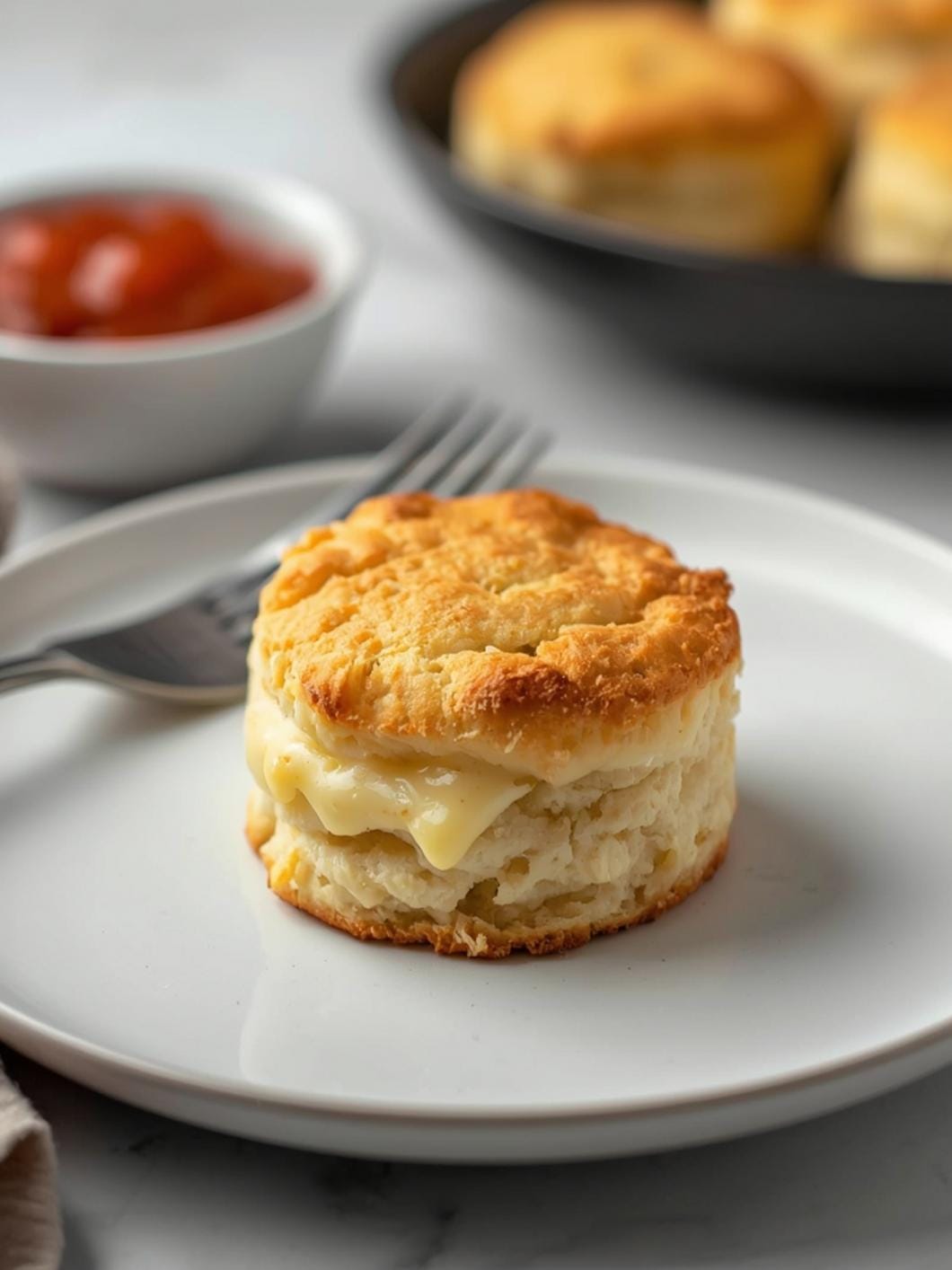 Easy Sourdough Biscuits That Are Buttery & Flaky