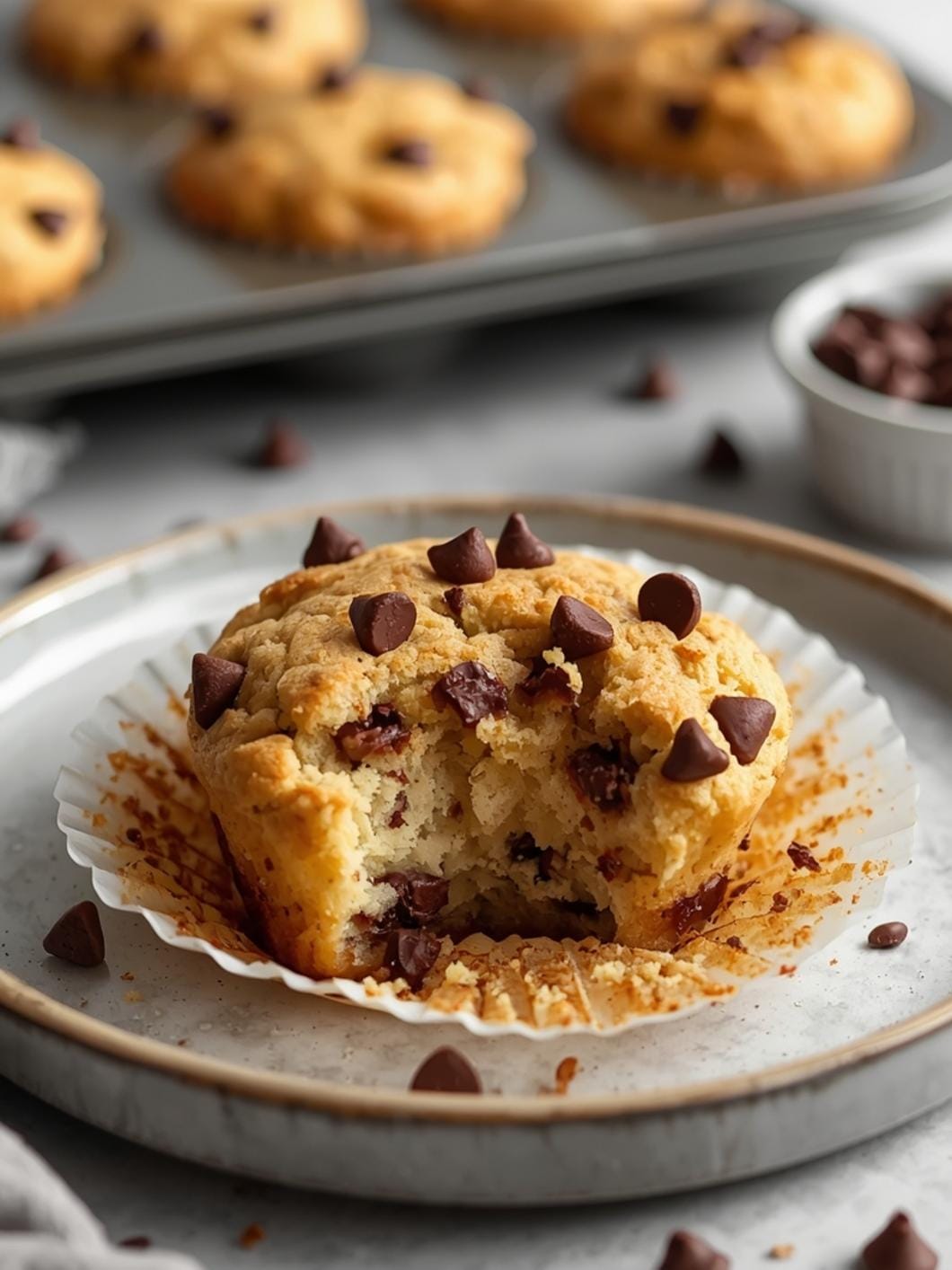 Easy Sourdough Chocolate Chip Muffins: Quick Discard Recipe