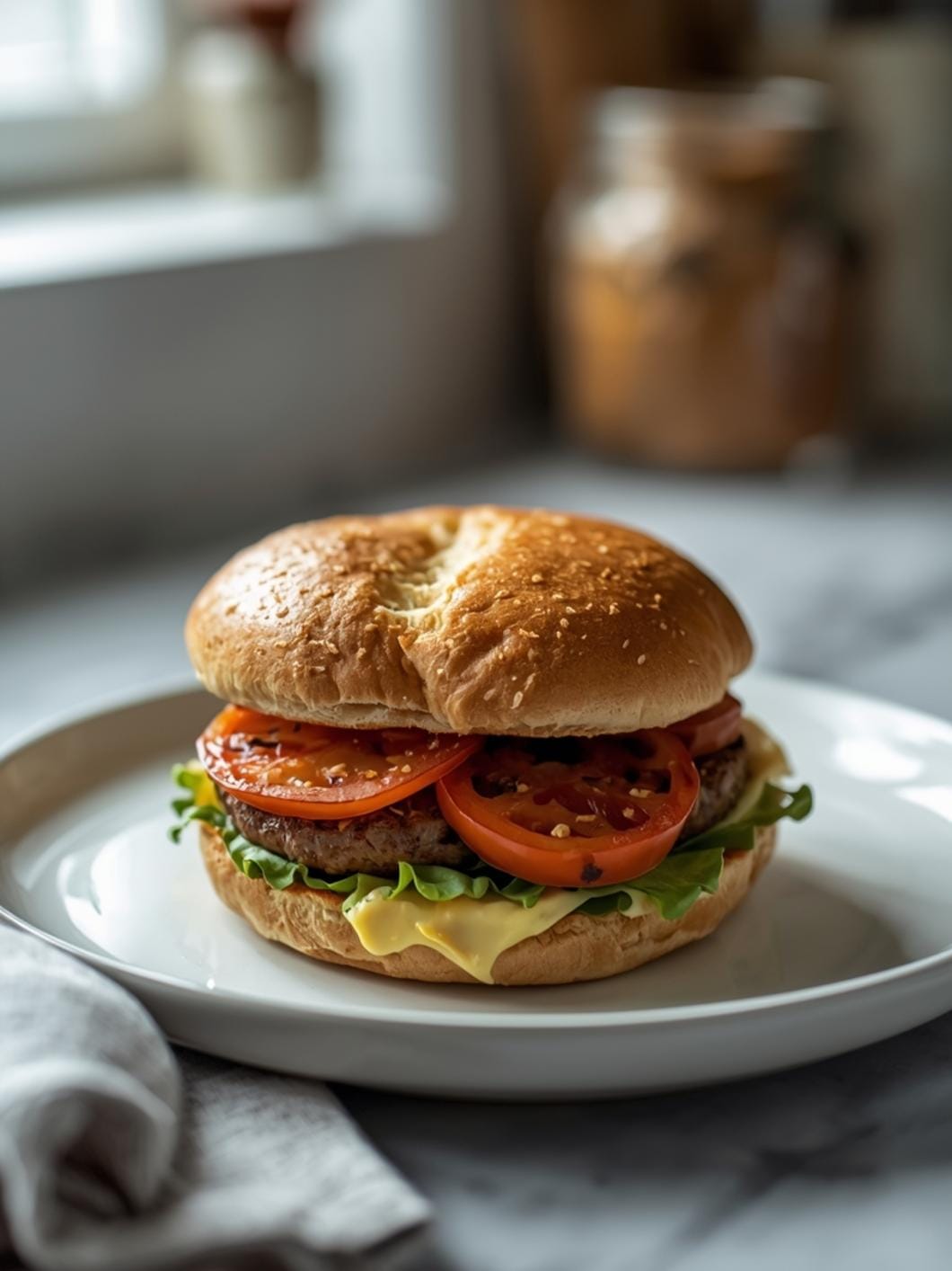 Easy Sourdough Discard Hamburger Buns Recipe