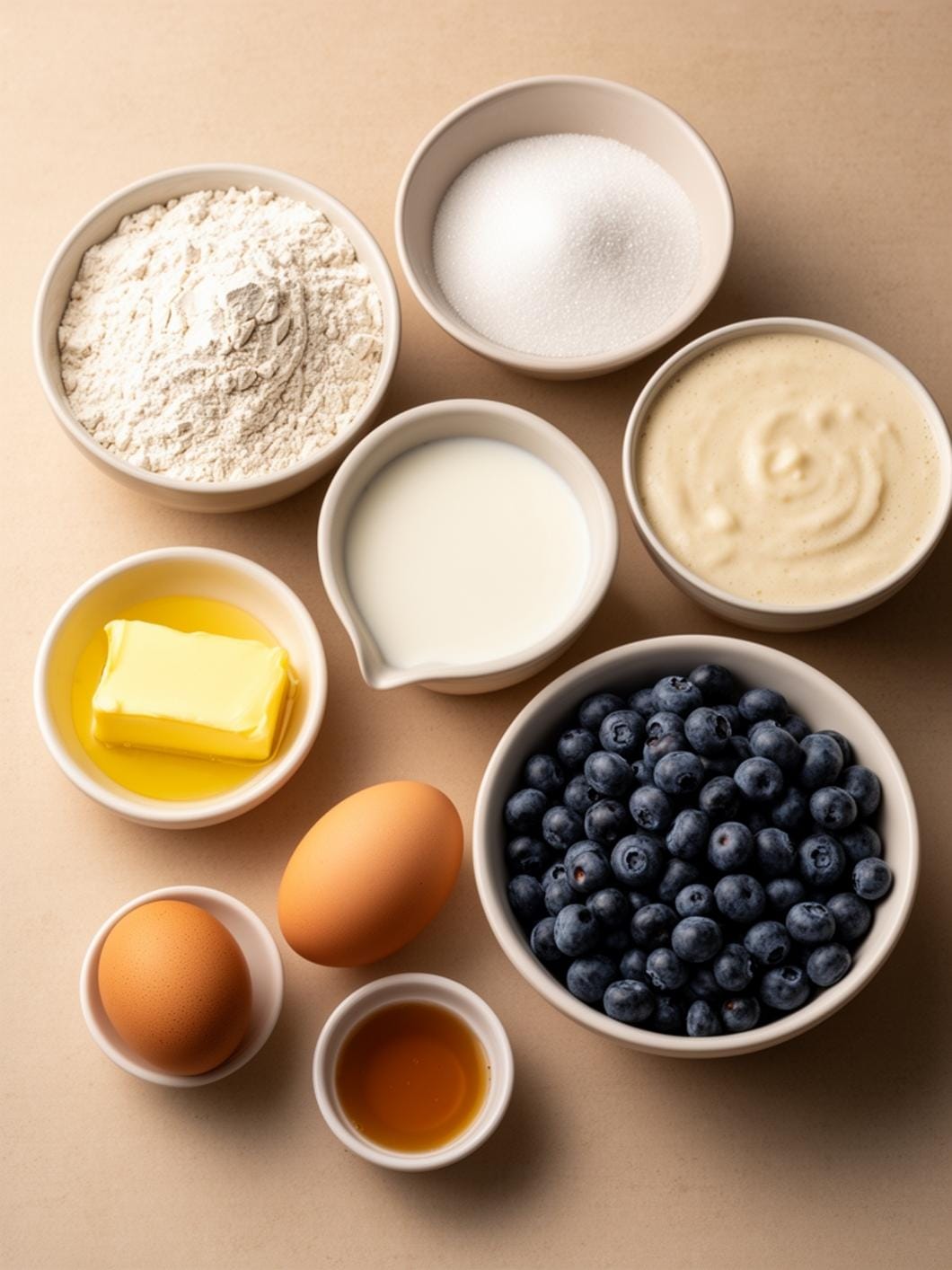 Healthy Blueberry Sourdough Muffins (Easy Recipe)