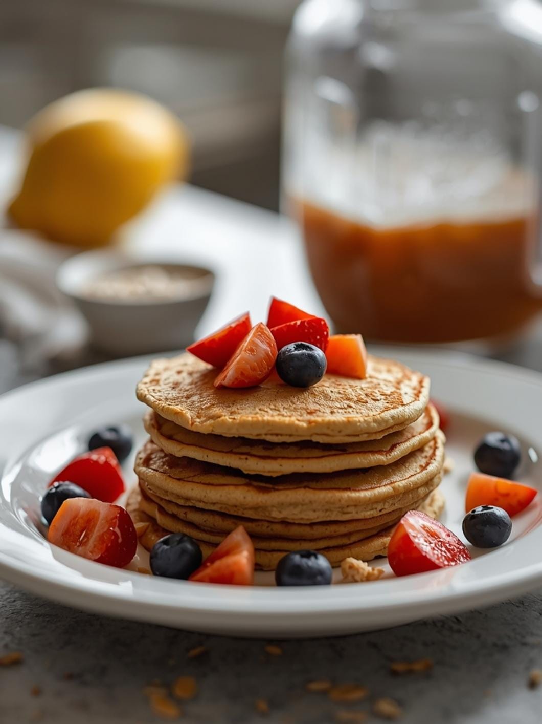 Healthy Oatmeal Blender Pancakes That Are So Easy to Make