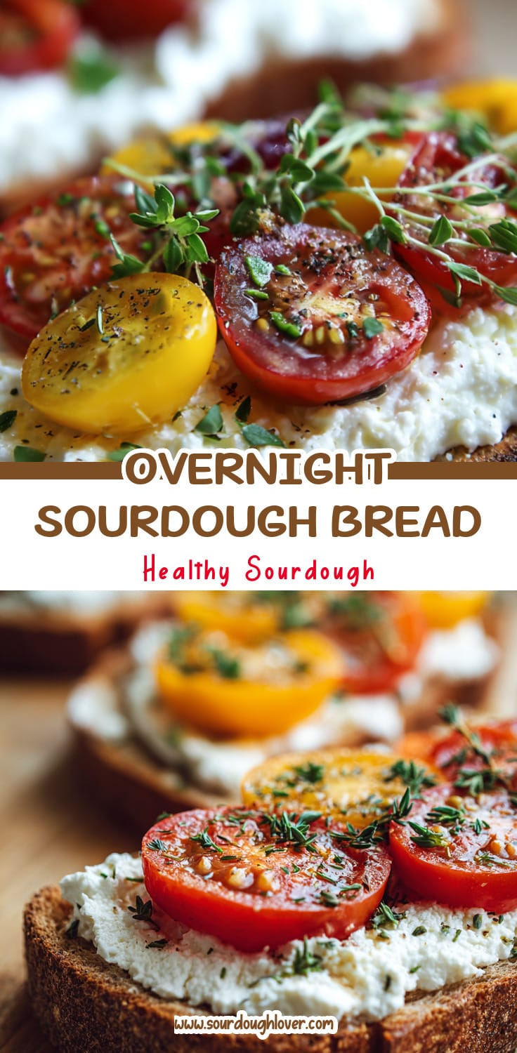 Overnight Whole Wheat Sourdough Bread Recipe