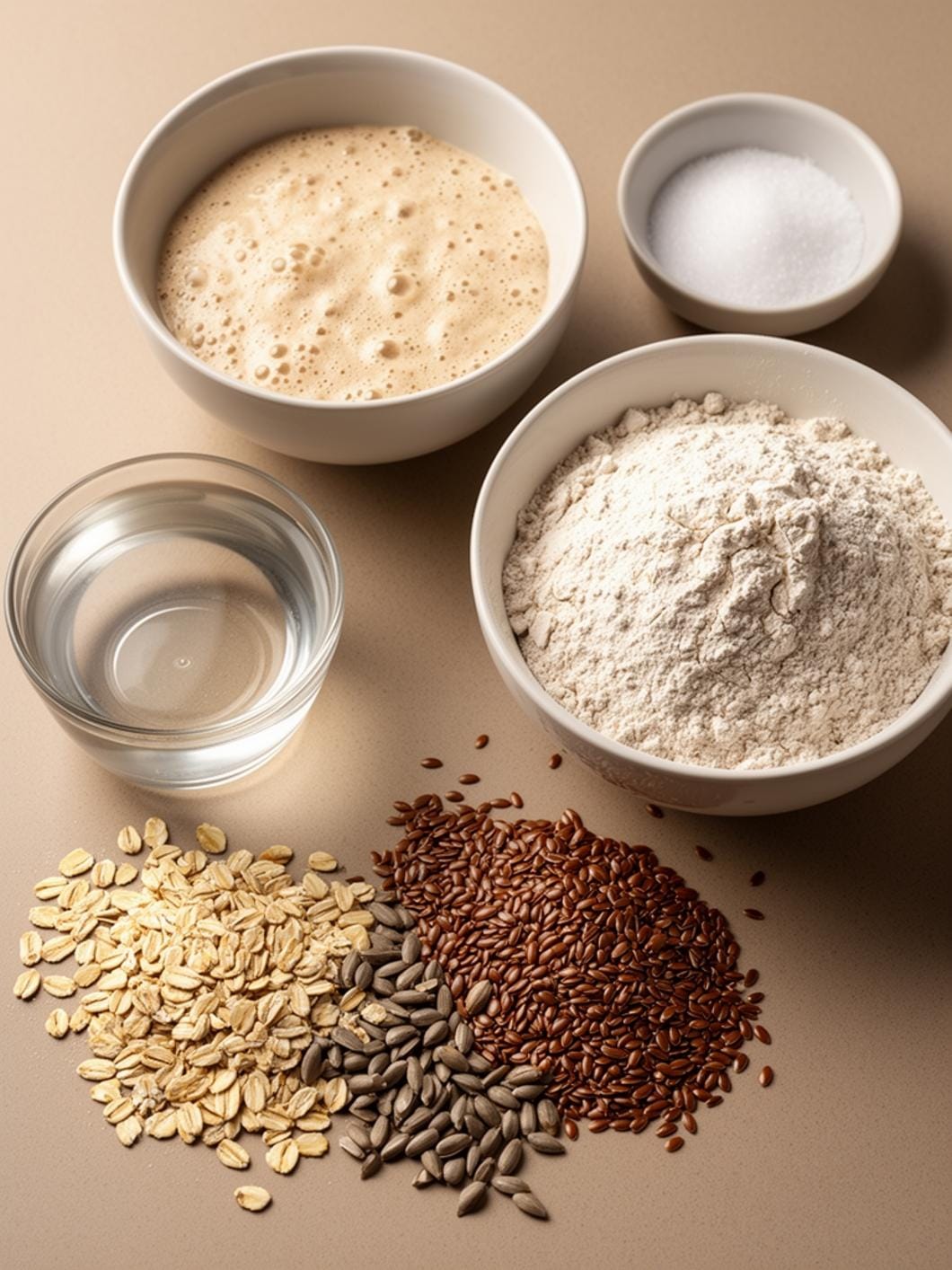 Homemade Multigrain Sourdough Bread Recipe