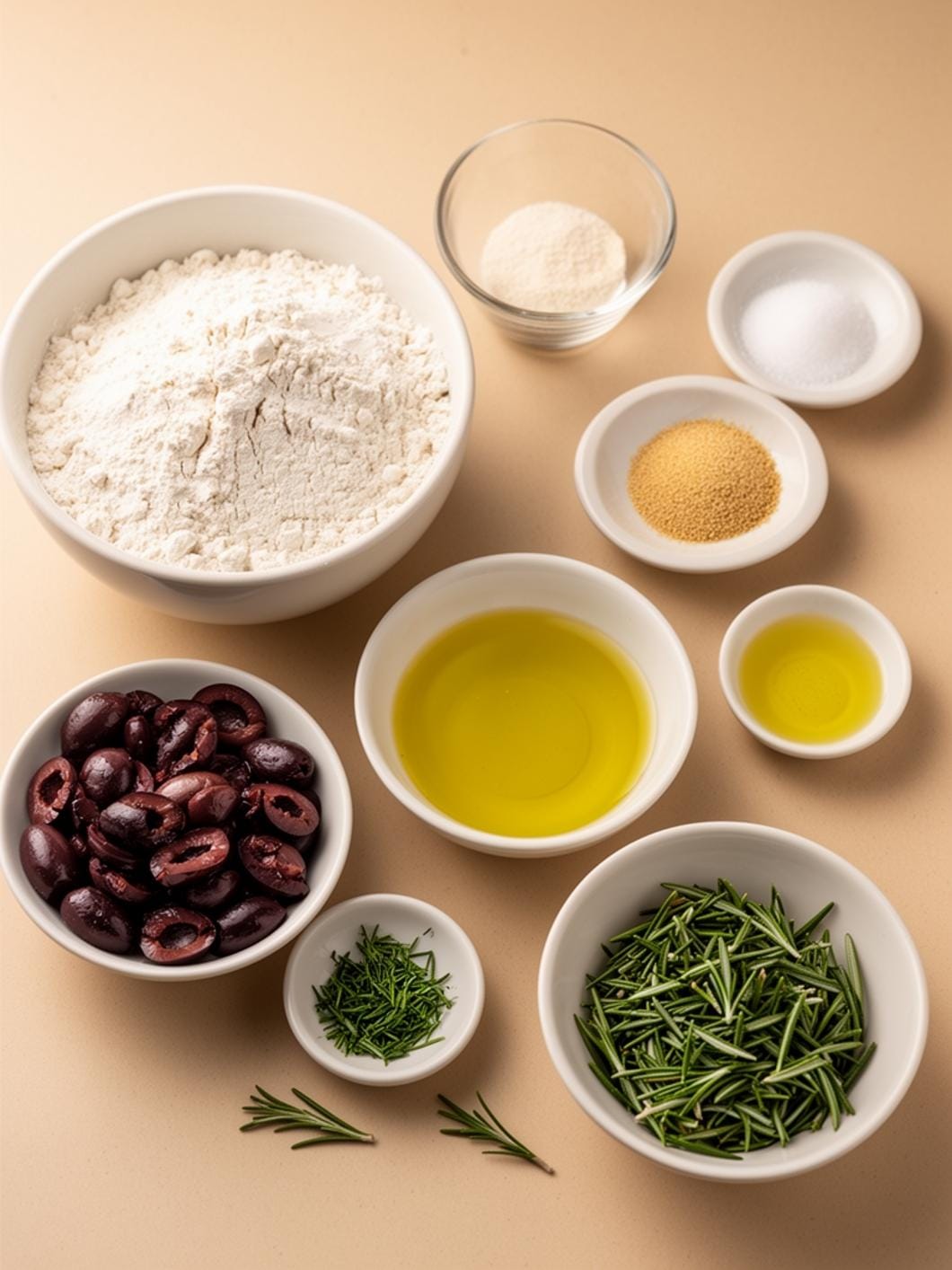 Homemade Olive Rosemary Bread Loaf That Tastes Like a Bakery