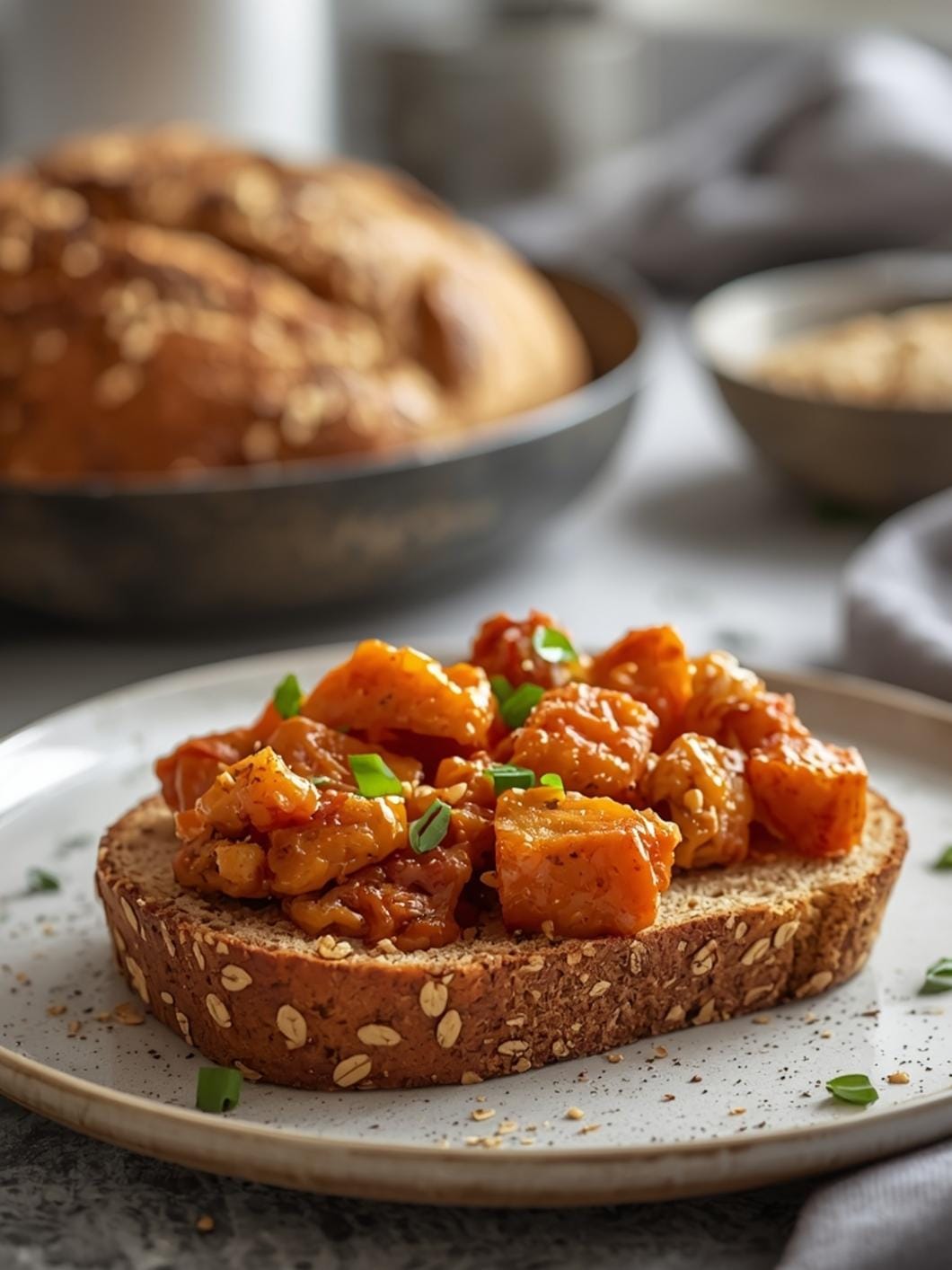 Honey Oat Whole Grain Sourdough Bread Recipe