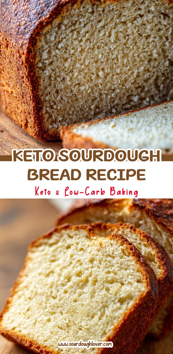 Low-Carb Almond Flour Sourdough Bread (Keto Friendly)