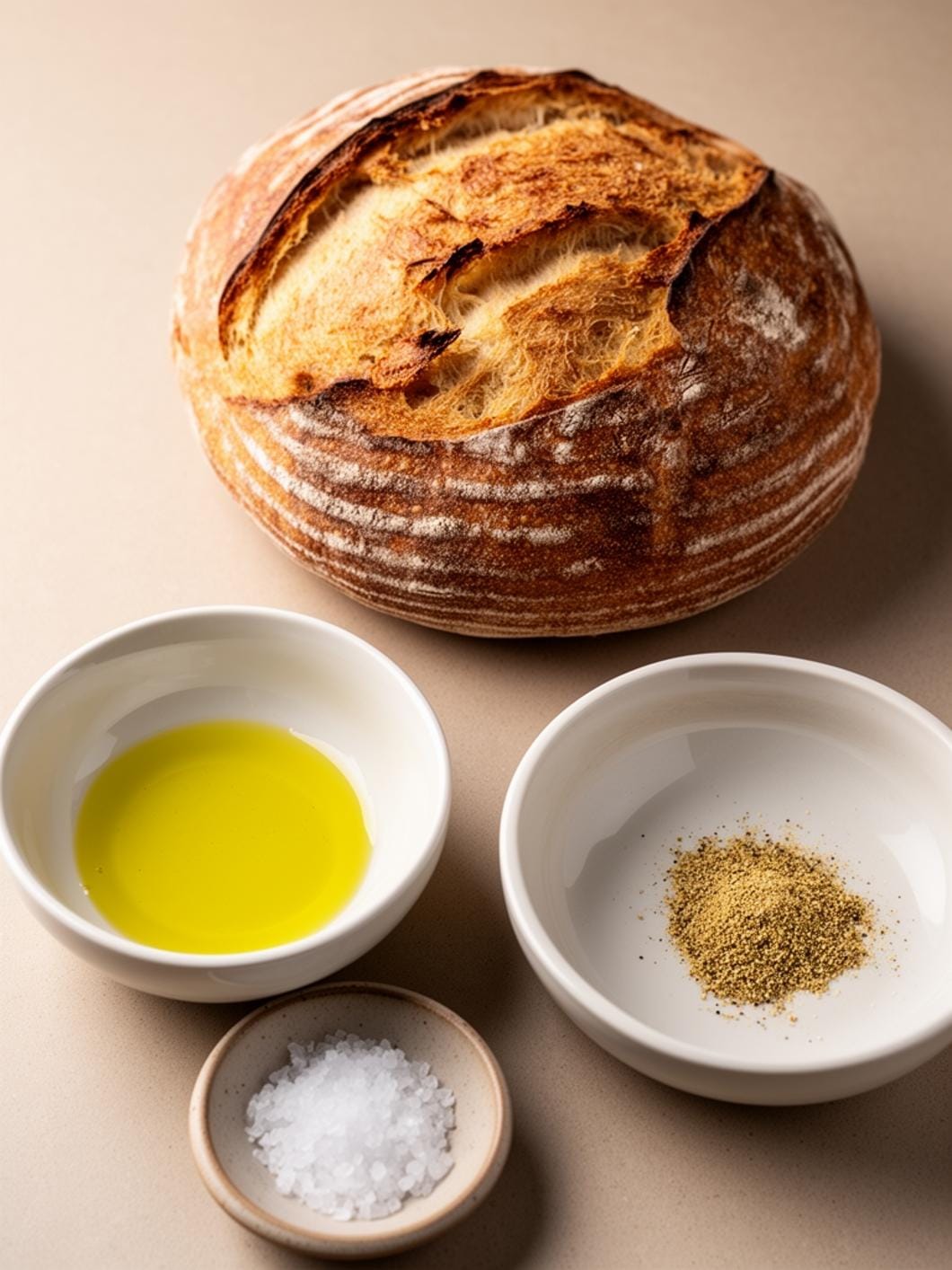Mini Sourdough Bread Bowls for Dips & Soup