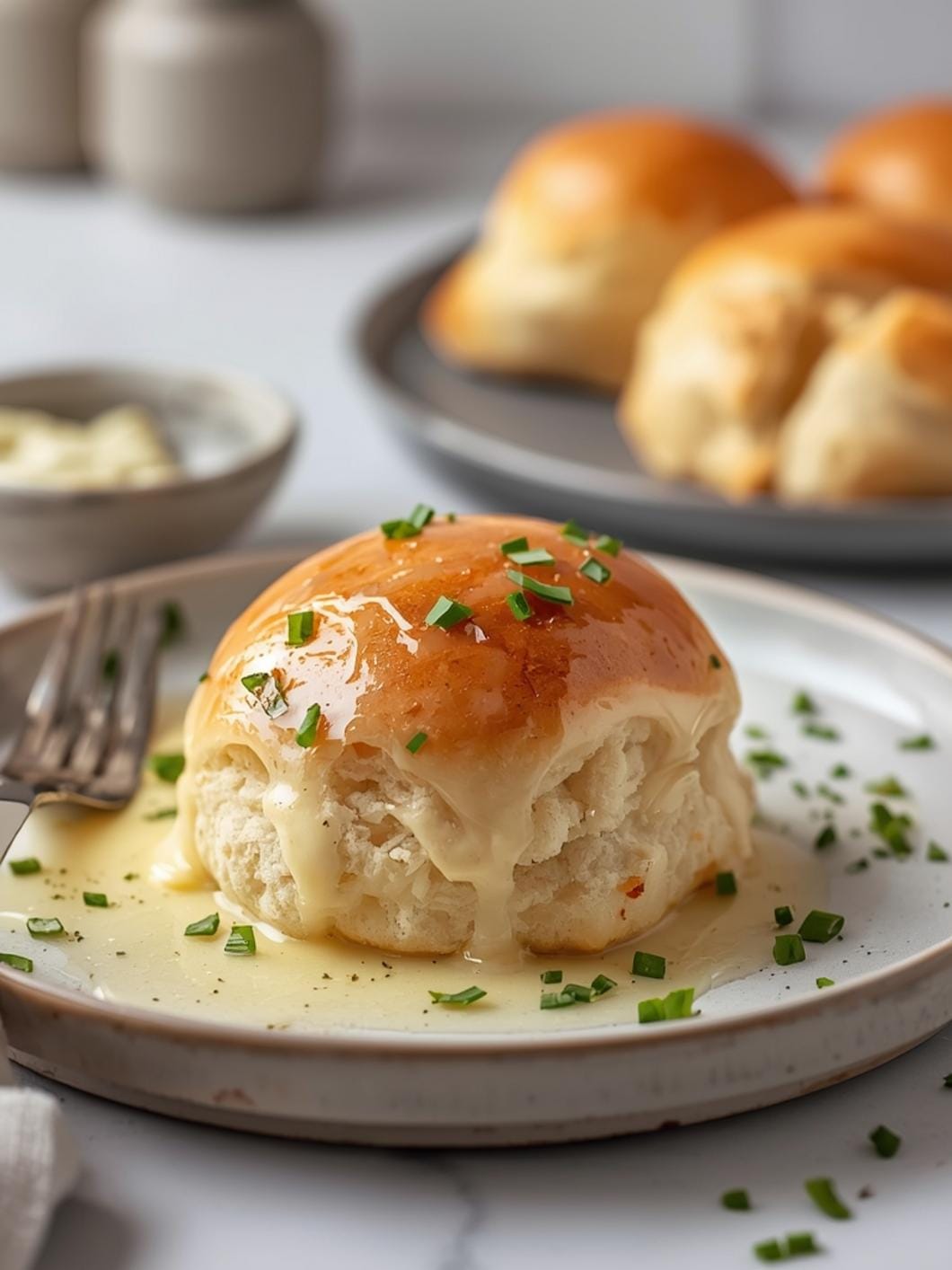 Overnight Sourdough Rolls with Butter Glaze (Quick & Easy Recipe)