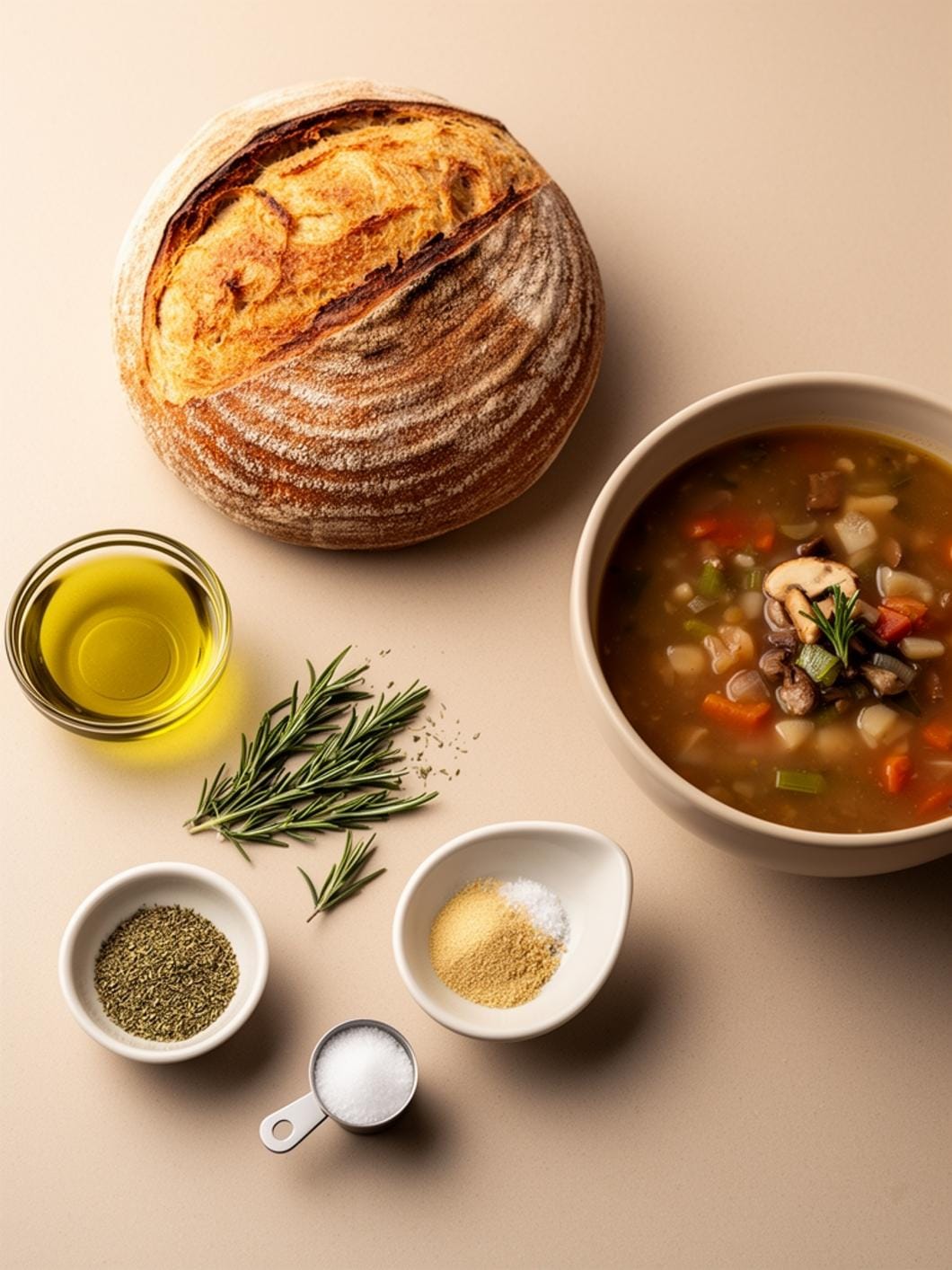 Rustic Sourdough Bread Bowls for Soup (Homemade Recipe)