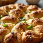Rustic Sourdough Garlic Focaccia That's Easy to Make 12 =