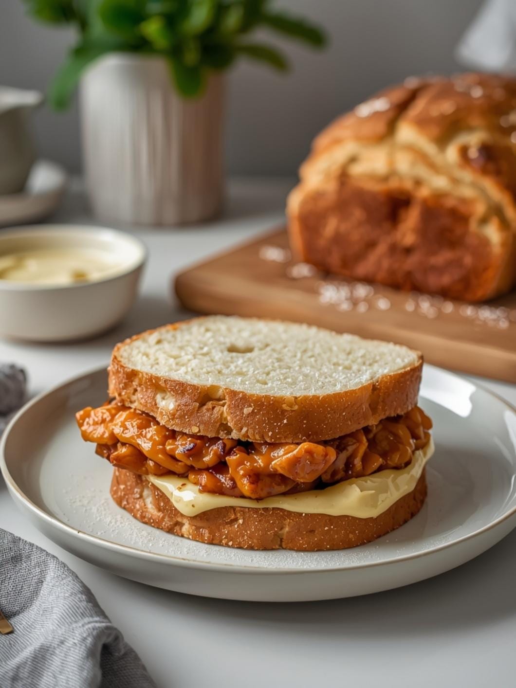 Soft Sourdough Sandwich Bread Recipe (Overnight)