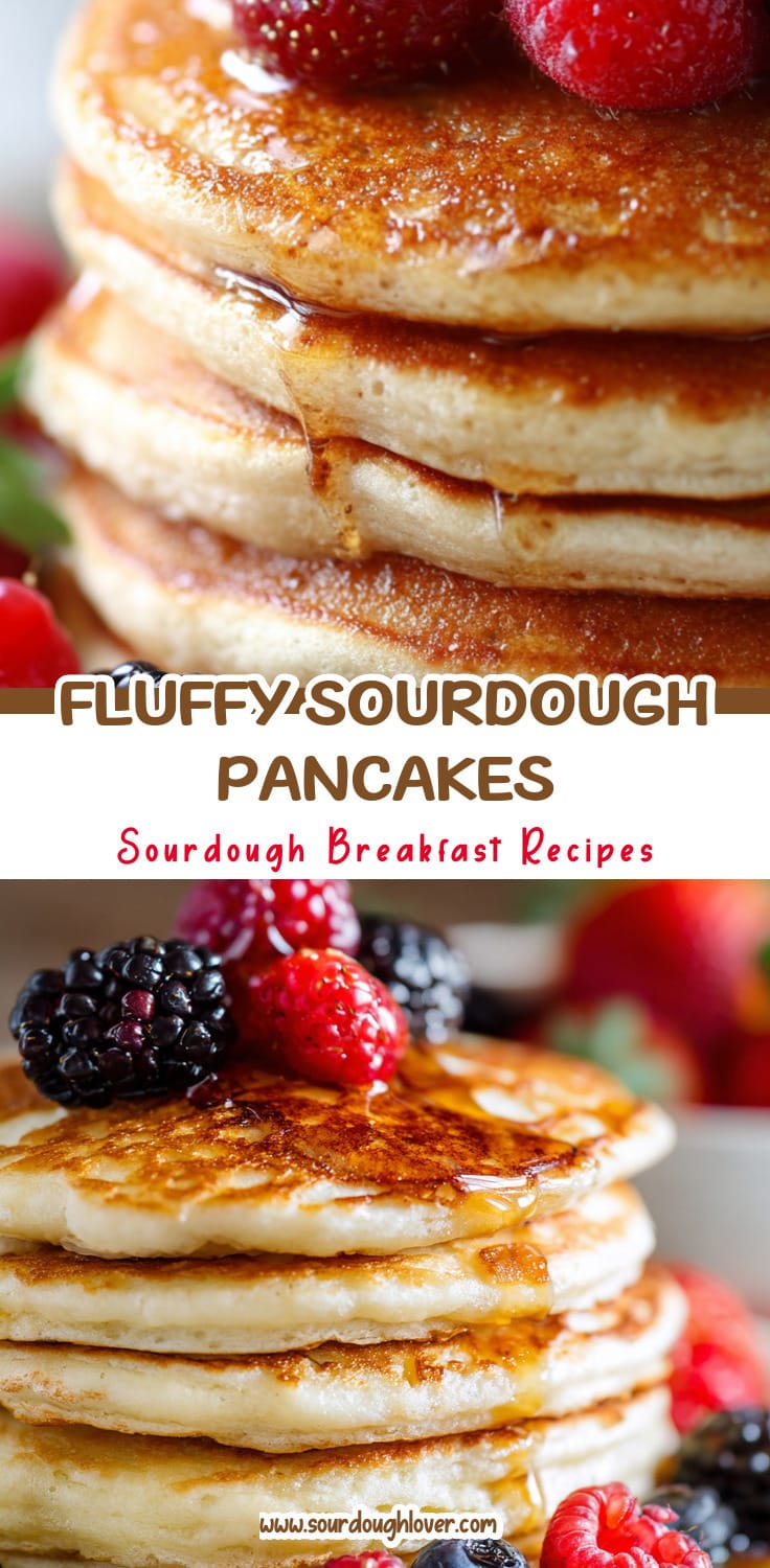 Fluffy Sourdough Discard Pancakes: Easy Breakfast Recipe