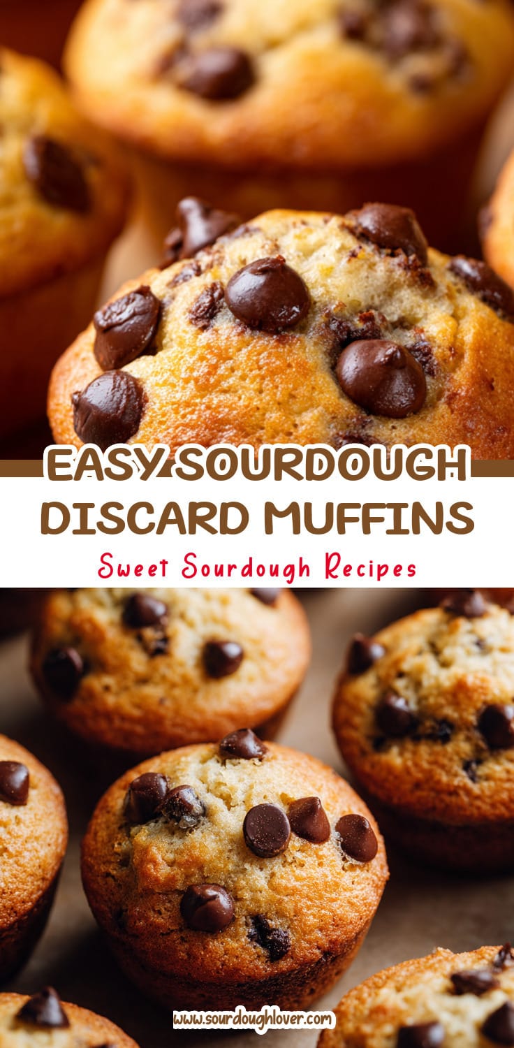 Easy Sourdough Chocolate Chip Muffins: Quick Discard Recipe