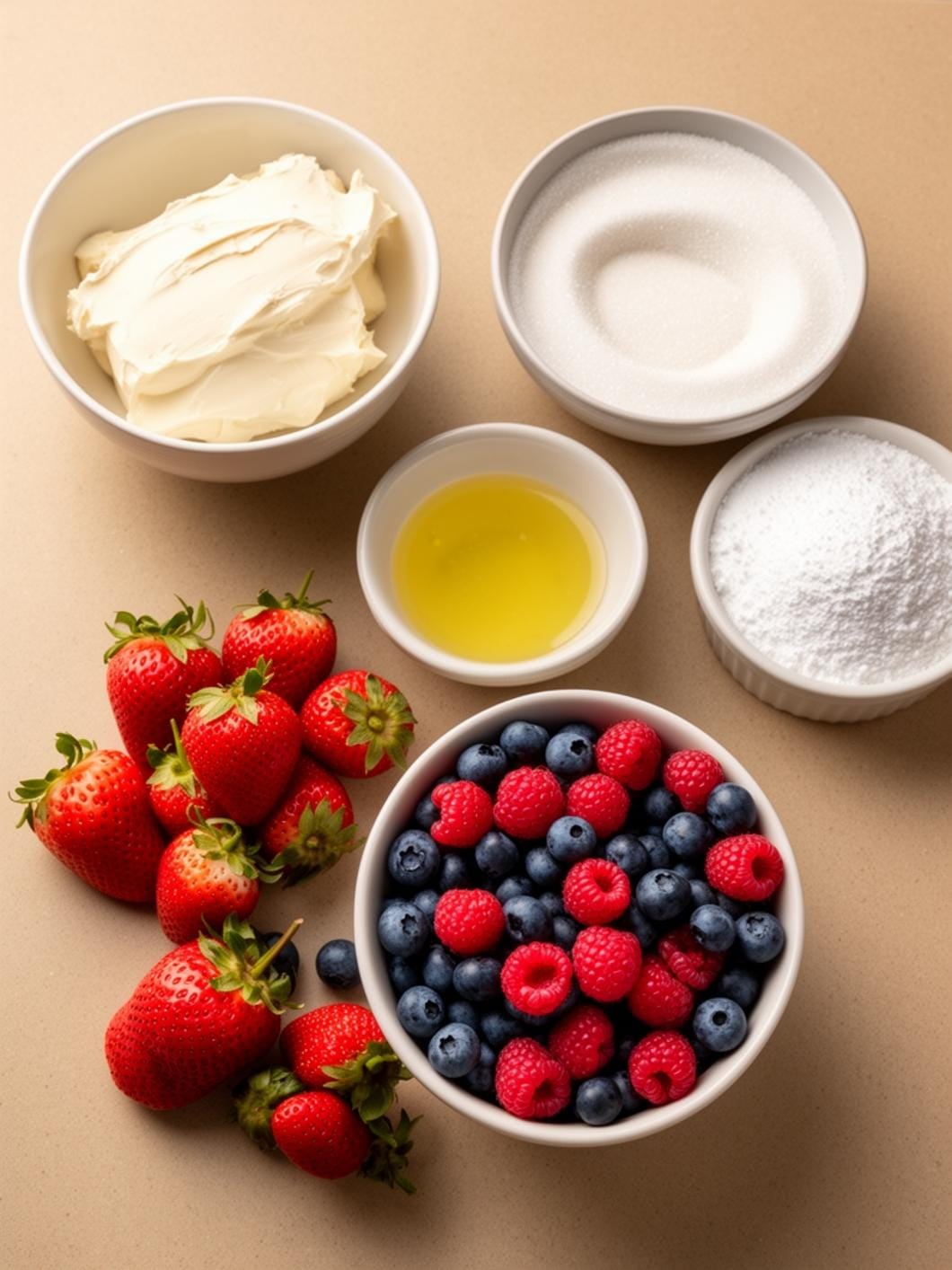 Sourdough Dessert Pizza with Berries for Summer Gatherings