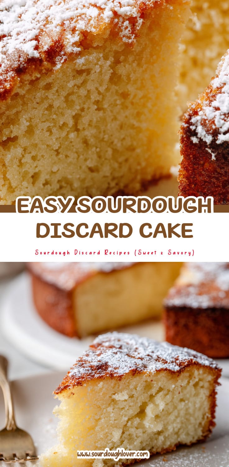 Sourdough Discard Brown Butter Cake That's Easy to Make