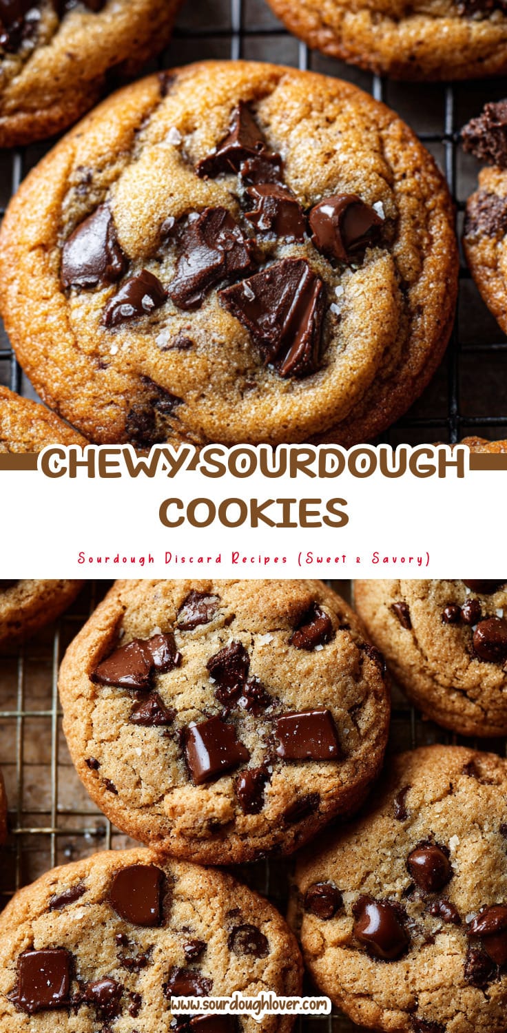 Sourdough Discard Chocolate Chip Cookies That Are Chewy & Delicious 14 Sourdough Discard Chocolate Chip Cookies That Are Chewy & Delicious