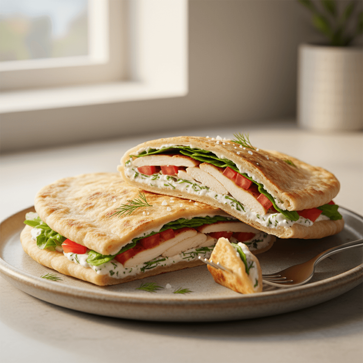 Sourdough Discard Flatbread Wraps (5 Min)