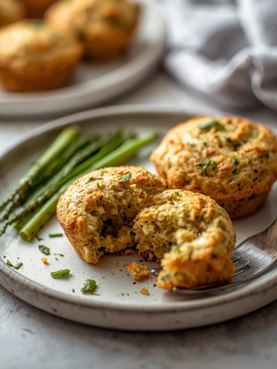 Sourdough Discard Garlic Herb Muffins (What Can I Make With Sourdough Discard)