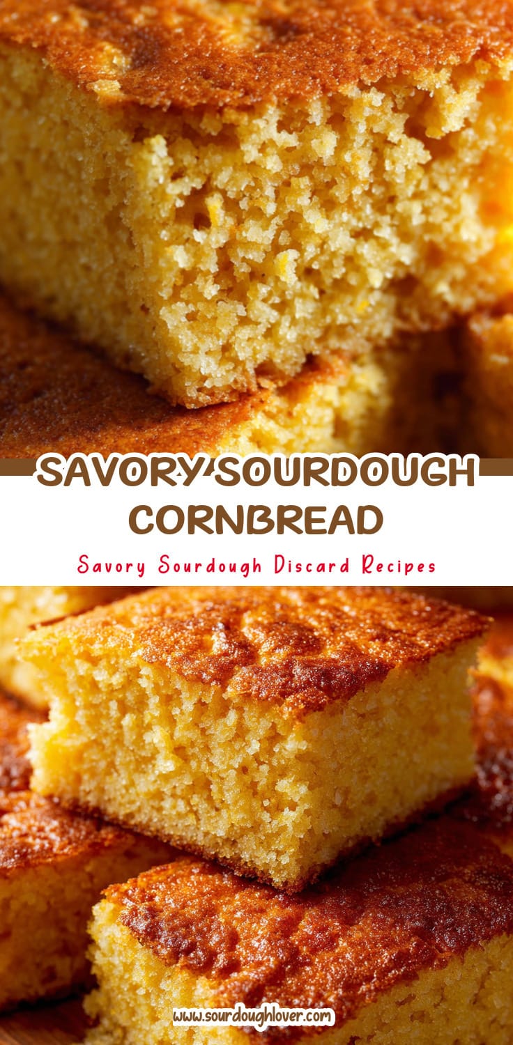 Sourdough Cornbread: Savory & Moist Skillet Cornbread Recipe