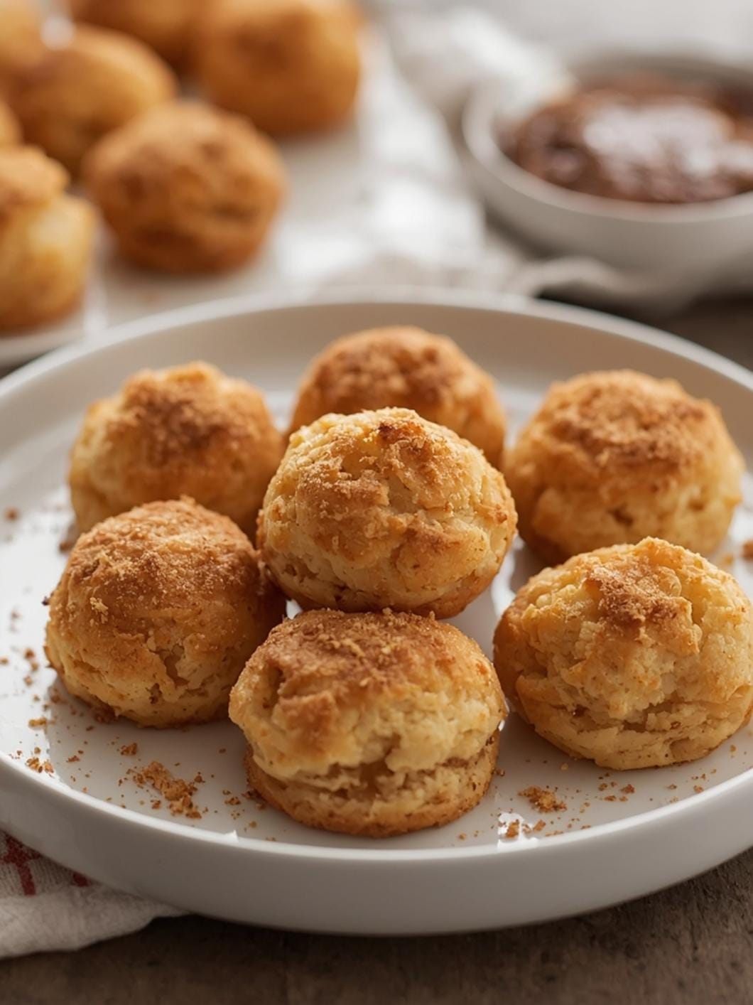 Sourdough Discard Treats: Cinnamon Sugar Biscuit Bites