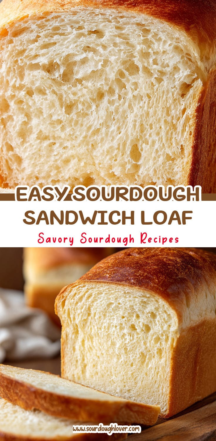 Easy Sourdough Sandwich Bread: Overnight Loaf Recipe