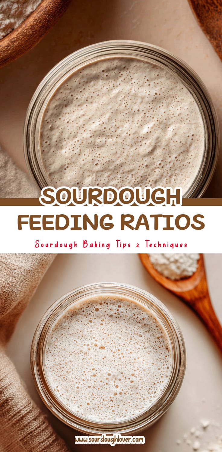 Sourdough Feeding Ratios Explained for a Happy Starter