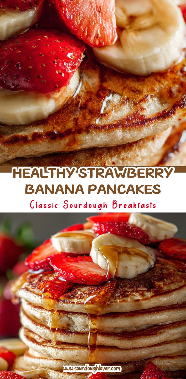 Healthy Strawberry Banana Pancakes That Feel Like Comfort Food