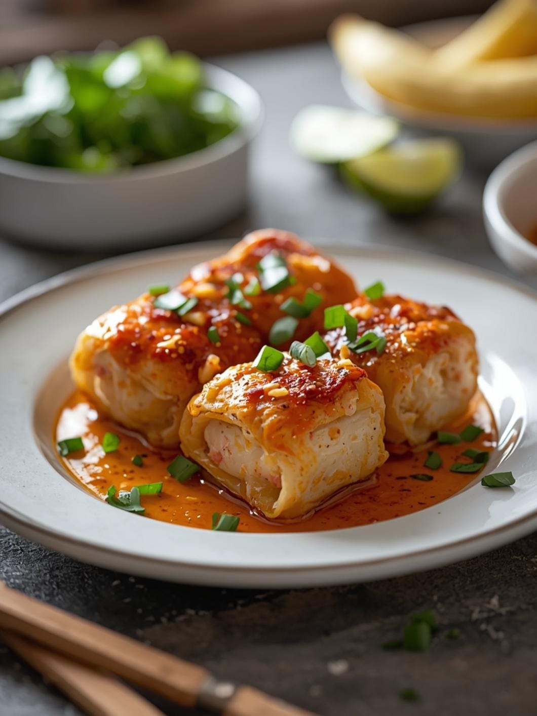 Spicy Crab Rolls That Are Easy to Make at Home