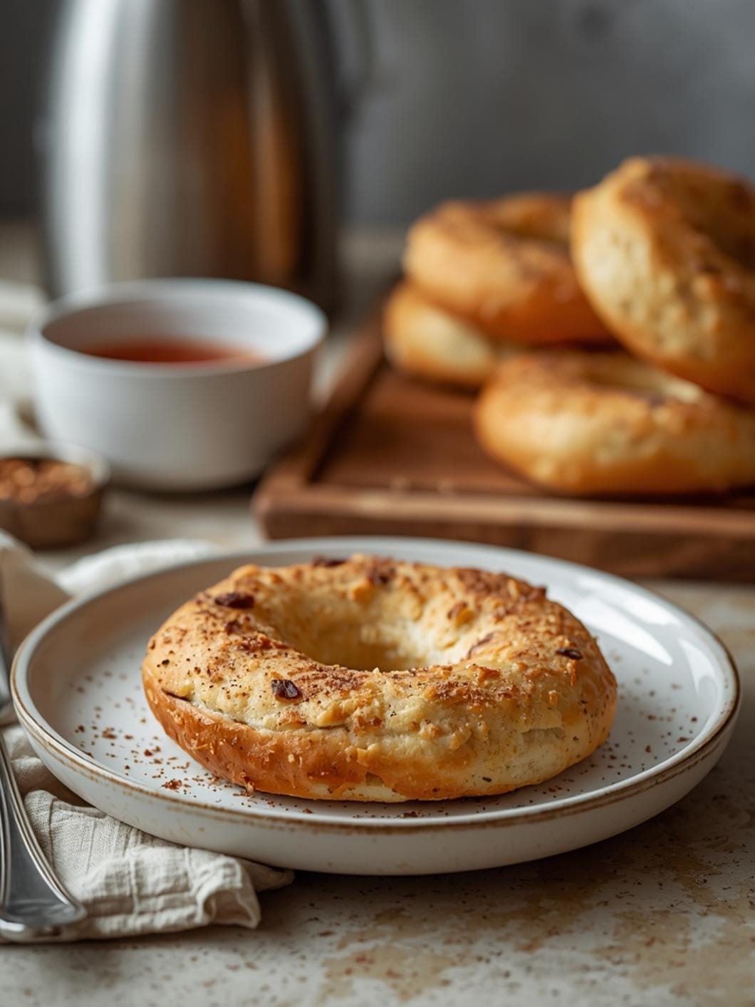 Sweet Sourdough Bagels: Delicious Cinnamon Raisin Bagels From Scratch