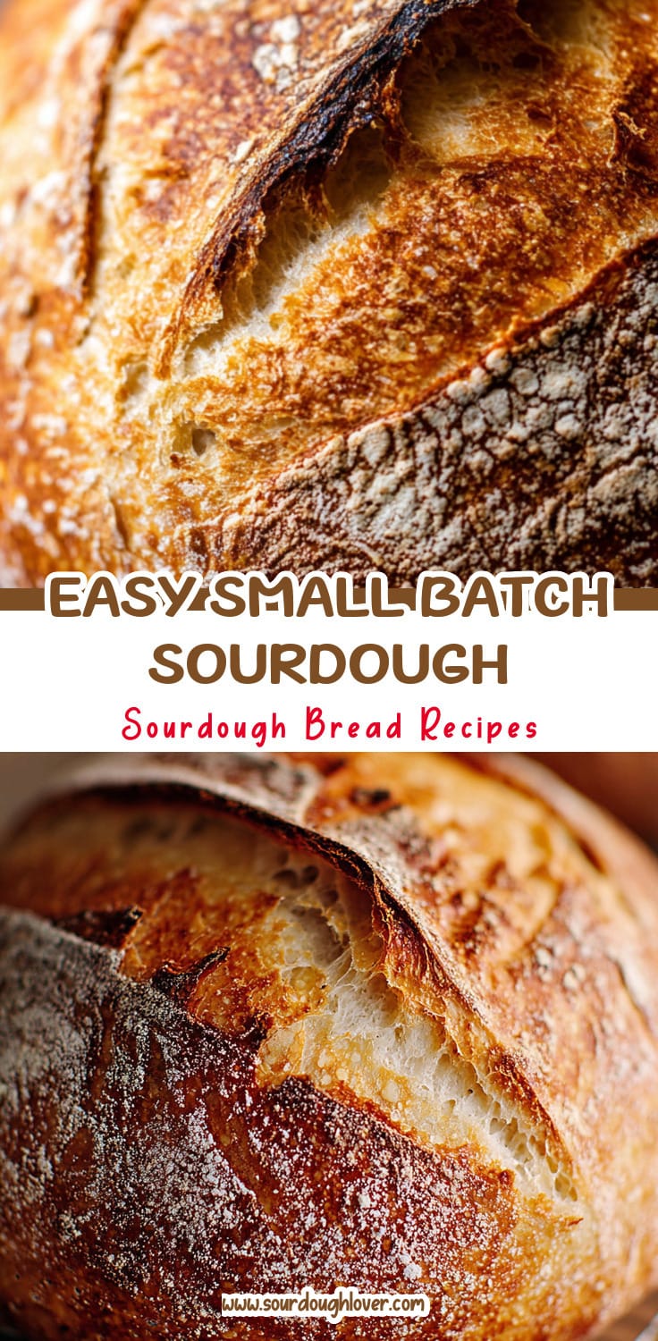 Beginner Sourdough Recipe: Small Batch Sourdough Bread (Easy Sourdough)